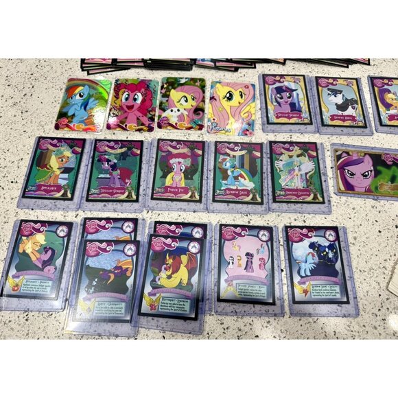 My Little Pony Royal Trading Card Lot 300+ Royal Wedding, Holo, Foil, Elements + - Picture 16 of 16
